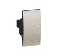 Thermostat d'ambiance électronique 230 V, 2 modules, Bticino - KC4441