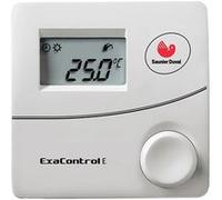 Thermostat d'Ambiance Filaire Contact Sec Exacontrol E Saunier Duval Blanc G