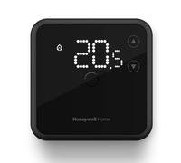 Thermostat d'ambiance Honeywell Home, facile à lire, écran LED économe en énergie, sans fil, noir