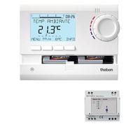 Thermostat d'ambiance RAMSES 813 digital programmable radio 1 zone THEBEN 8339501