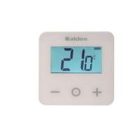 Thermostat d'ambiance sans fil ALDES t.one - Blanc, programmable et connecté