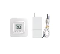 Thermostat d'ambiance Tybox 5300 radio pour système réversible / non réversible - Alimentation piles - DELTA DORE - 6053082