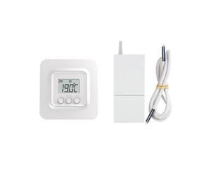 Thermostat d'ambiance Tybox 5300 radio pour système réversible / non réversible - Alimentation piles - DELTA DORE - 6053082