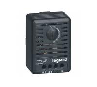 Legrand Thermostat 034847 5–60°C Contact à ouverture/fermeture Rail pour coffret/armoire