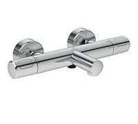 Thermostat de bain Ideal Standard Ceratherm T25 N A8475AA, saillie 163 mm, chromé