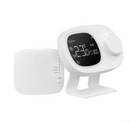 Thermostat de chaudière à gaz avec bouton rotatif et écran rétroéclairé pour une utilisation facile