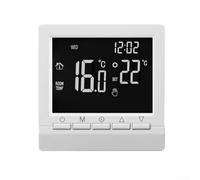 Thermostat de chaudière à gaz, contrôleur numérique programmable de température ambiante, chauffage de pièce LCD, alimenté par batterie, anti-gel activé