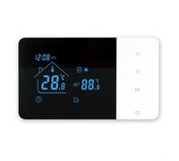 Thermostat de chaudière sans fil intelligent, pour chauffage et refroidissement, fonctionne pour les applications Tuya Smart et Smart-Life, programmable sur 7 jours avec 6 créneaux horaires (avec WiFi
