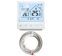 Thermostat de chauffage au sol WiFi programmable pour Tuya Smart avec rétroéclairage et commande vocale (16 A)