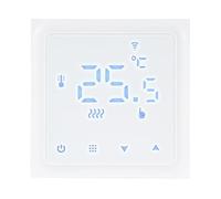 Thermostat de chauffage intelligent, contrôleur de température numérique, écran tactile LCD, Programmable hebdomadaire pour la maison, l'hôtel, le bureau, l'école (Chauffage de l'eau avec WiFi)