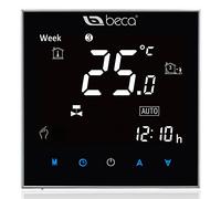 Thermostat de chauffage programmable sans fil - Contrôle BECA - Écran tactile LCD 3/16 A, 220.00 voltsV