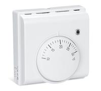 Thermostat De Climatisation, Thermostat Mécanique D'ambiance, Contrôleur De Température, 220 V Thermostat D'ambiance, Contrôleur De Thermostat À Économie D'Énergie Avec Touches Claires, Pour La Maison