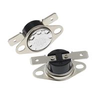Thermostat de commutation de température en bakélite KSD301, normalement fermé, 10 A, 250 V, 0 à 160 degrés, 50/60/65, 1 pièce(90 degree)