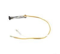 Thermostat de dégivrage pour réfrigérateur KSD303A-7/N8 Interrupteur de commande bimétallique pour la prévention du gel, -7 °C à 76 °C, boîtier en métal (blanc)