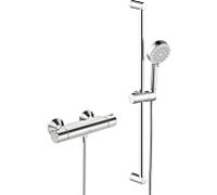 HANSA HANSABASIC Mitigeur de douche, avec garniture de douche Eco, chromé, 55150131