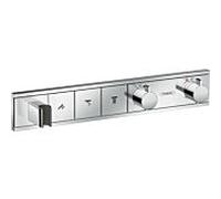 Thermostat de douche Hansgrohe RainSelect 15356000 chromé , pour 3 consommateurs