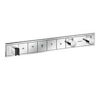 Hansgrohe Thermostat de douche RainSelect 15358000 chromé encastré pour 5 fonctions