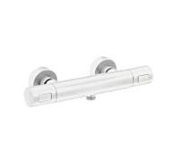 Herzbach Deep White thermostat de douche 23.131100. 2000 .07 blanc mat, surface