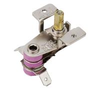 Thermostat de four 10 A/16 A - Interrupteur de contrôle pour four électrique - Corps en métal, cadran rotatif à 270 °, pièce de commande de chauffage de rechange pour (10 A)