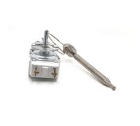 Thermostat de Friteuse 1/4 Pouce avec Bouton en Métal | Détection de la température de l\'huile en temps réel, conçue pour les friteuses à gaz, compatible avec les principaux