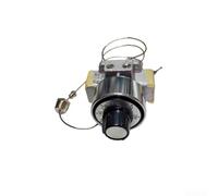 Thermostat de friteuse à gaz commercial, vanne de régulation de température 150-200°C, limiteur de sécurité en métal à 4 ports pour appareils de cuisson