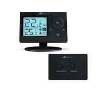 Thermostat de l'environnement numérique SKI 2 RF (Noir sans fil)