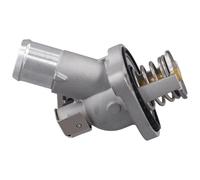 Thermostat de liquide de refroidissement moteur compatible avec GMC Cadillac ATS 2.0L 2.5L 931-203 12650241 25201448 1581752 9022089 Thermostat avec boîtier Boîtier du thermostat