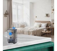 Thermostat de montage sur rail DIN pour armoires électriques, thermostat mécanique bimétallique, plage de 0 à 60 °C, hystérésis ± 7 K, IP20, ajustement sur rail de 35 mm (KTO011)