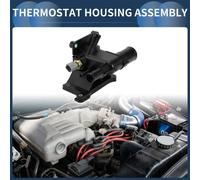 Thermostat De Moteur Intérieur De Voiture Boîtier De Thermostat De liquide de refroidisement No.Lf941517Z Pour Mazda 6 I 2.5L 2009-2013 Plastique Noir Durable