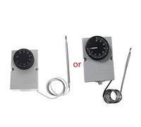 Thermostat de qualité industrielle - Interrupteur de température capillaire - Boîte étanche CA 220 V - Plage de mesure 0-40 °C - Interrupteur de température