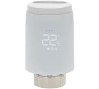 Thermostat de Radiateur Intelligent Nedis Zigbee 3.0 Blanc pour Vanne Connectée Blanc