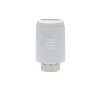 Thermostat de Radiateur Intelligent Zigbee 3.0 Blanc pour Vanne Connectée
