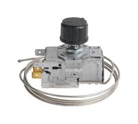 Thermostat de rechange K50 pour réfrigérateur et congélateur - Contrôle de la température avec sonde de capteur de 90 cm - Connexion à 3 broches - Compatible avec plusieurs marques pour vitrines et