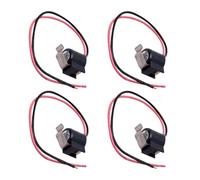 Thermostat de réfrigérateur 4 pièces, Compatible avec Whirlpool Kenmore | Thermostat de dégivrage bimétallique for réfrigérateur, W10225581 PS11750673 AP6017375 2188824 2321799 W10260437