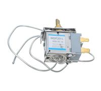 Thermostat de Réfrigérateur à 3 Broches Modèle 20, Contrôle Mécanique | Capteur Bimétal, Retour Rapide, Stabilité du Froid, pour Mini Frigo et Réparation D’appareil