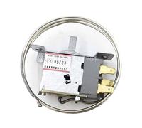 Thermostat de réfrigérateur, cordon métallique, interrupteur de contrôle de température du congélateur, 3 broches, 3 pieds, pièces de refroidissement du réfrigérateur et du congélateur WDF20