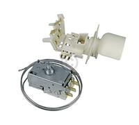 Thermostat de réfrigérateur Ranco K59L2139 avec adaptateur de lampe de rechange pour Whirlpool Bauknecht 48400008690 Atea A13-0615 / A13-0643
