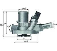 Thermostat de refroidissement MAHLE pour ABARTH GRANDE PUNTO