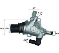 Thermostat de refroidissement MAHLE pour ALFA ROMEO 145