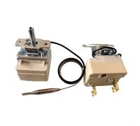 Thermostat de tube capillaire Régulateur de température Interrupteur 45-150°C 250V 16-25A pour fours, chauffe-eau réglable