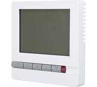 Thermostat de ventilateur sans balais à courant continu avec écran LCD Thermostat d'ambiance intelligent numérique pour le chauffage des pièces avec fonction de mémoire de température réglable 85-260V