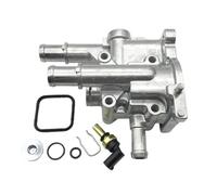 Thermostat de voiture Couvercle de boîtier de thermostat en aluminium, capteur d'eau de refroidissement du moteur/adapté for Chevrolet Cruze Opel Zafira Astra Epica 96984103 96817255 Boitier Thermosta
