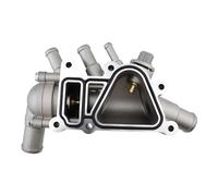 Thermostat d'eau Compatible Avec Ford Pour Ka 1.3 1.6 1218087 1130416 Kit D'assemblage Couvercle Boîtier Thermostat En Aluminium Pour Liquide Refroidissement Moteur, Bride Sortie Pompe