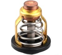 Thermostat d'eau de refroidissement en métal 67F-12411-00-00 Noir | Régule avec précision la température du moteur, empêche la surchauffe, montage facile avec outils, design durable