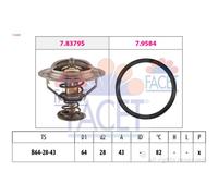 Thermostat d'eau FACET 7.8649