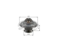 Thermostat d'eau GATES TH11687G1
