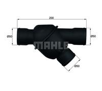 Thermostat d'eau MAHLE TH 24 79