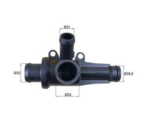 Thermostat d'eau MAHLE TH 45 87