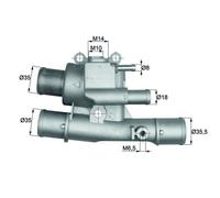 Thermostat d'eau MAHLE TI 124 88