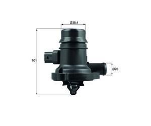 Thermostat d'eau MAHLE TM 36 103